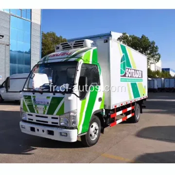 Isuzu petit camion de fourgon réfrigéré à 5 ans